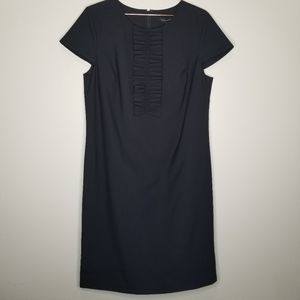 NWT banana republic black lined dress size 14 (k)